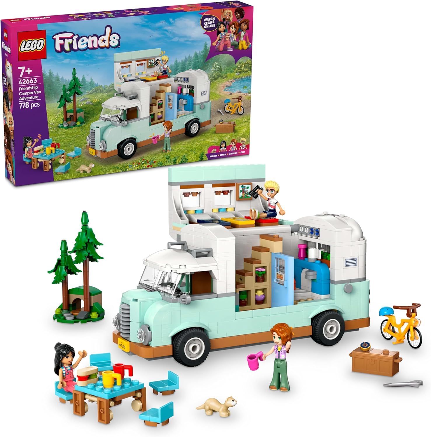 LEGO Friends Friendship Camper Van Adventure