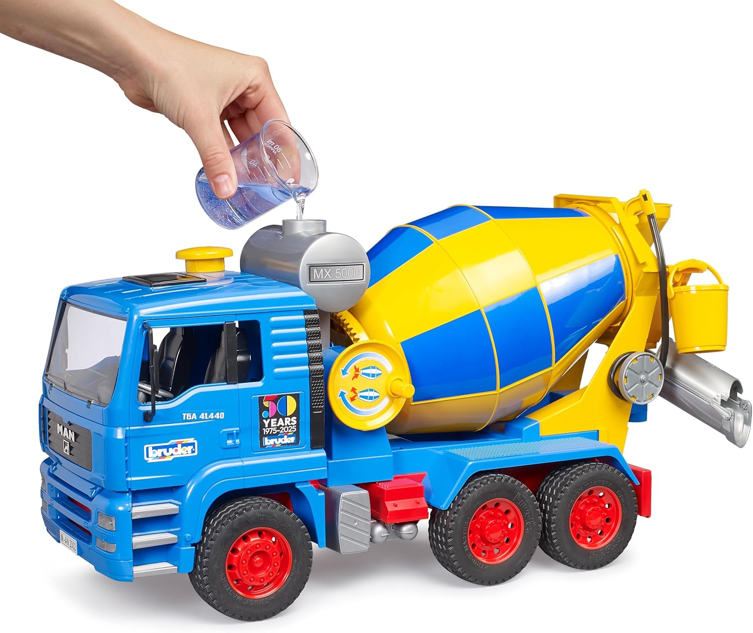 Bruder 50 Years Special Edition MAN TGA Concrete Mixer Truck