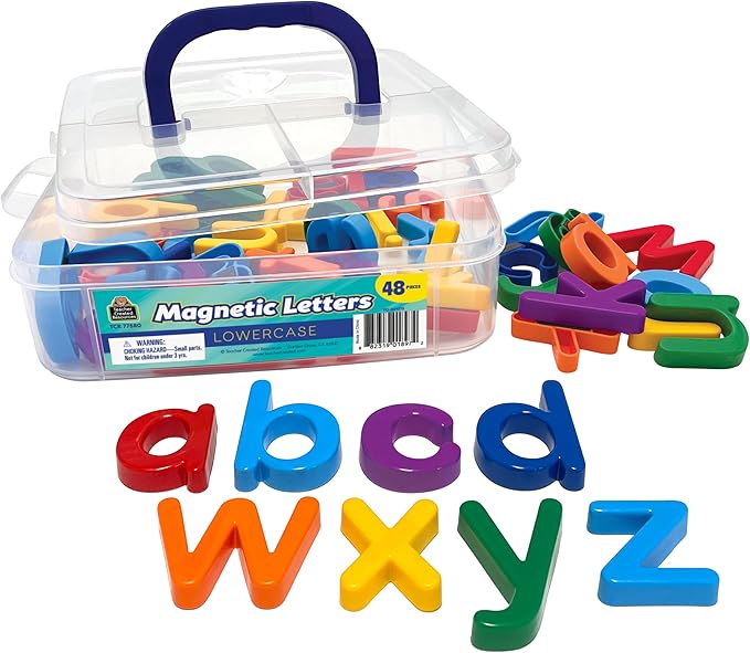 Lowercase Magnetic Letters