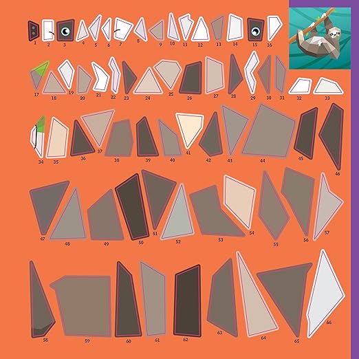 Paint by Sticker Kids - Rainforest Animals