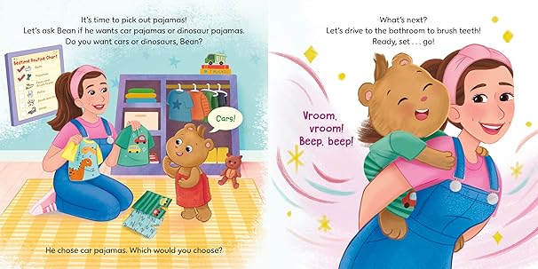 Ms. Rachel and Bean and the Bedtime Routine