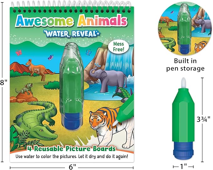 Awesome Animals Water Reveal