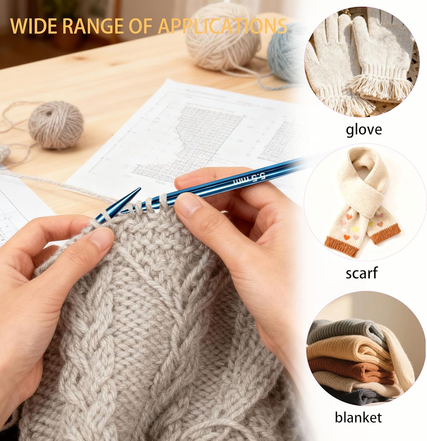 Circular Knitting Needles Set
