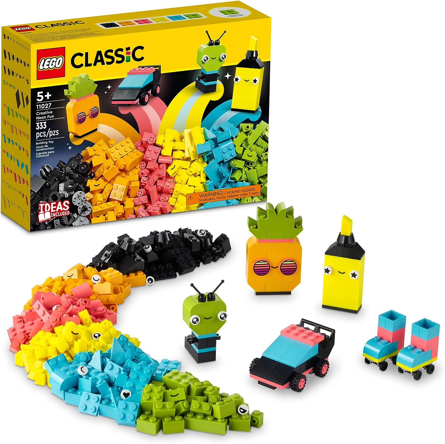 LEGO Classic Creative Neon Colors Fun