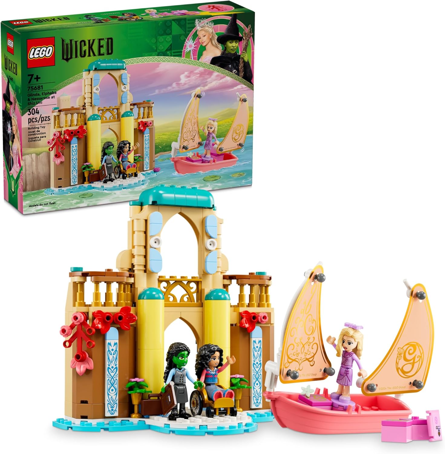 LEGO Wicked Glinda, Elphaba & Nessarose at Shiz University