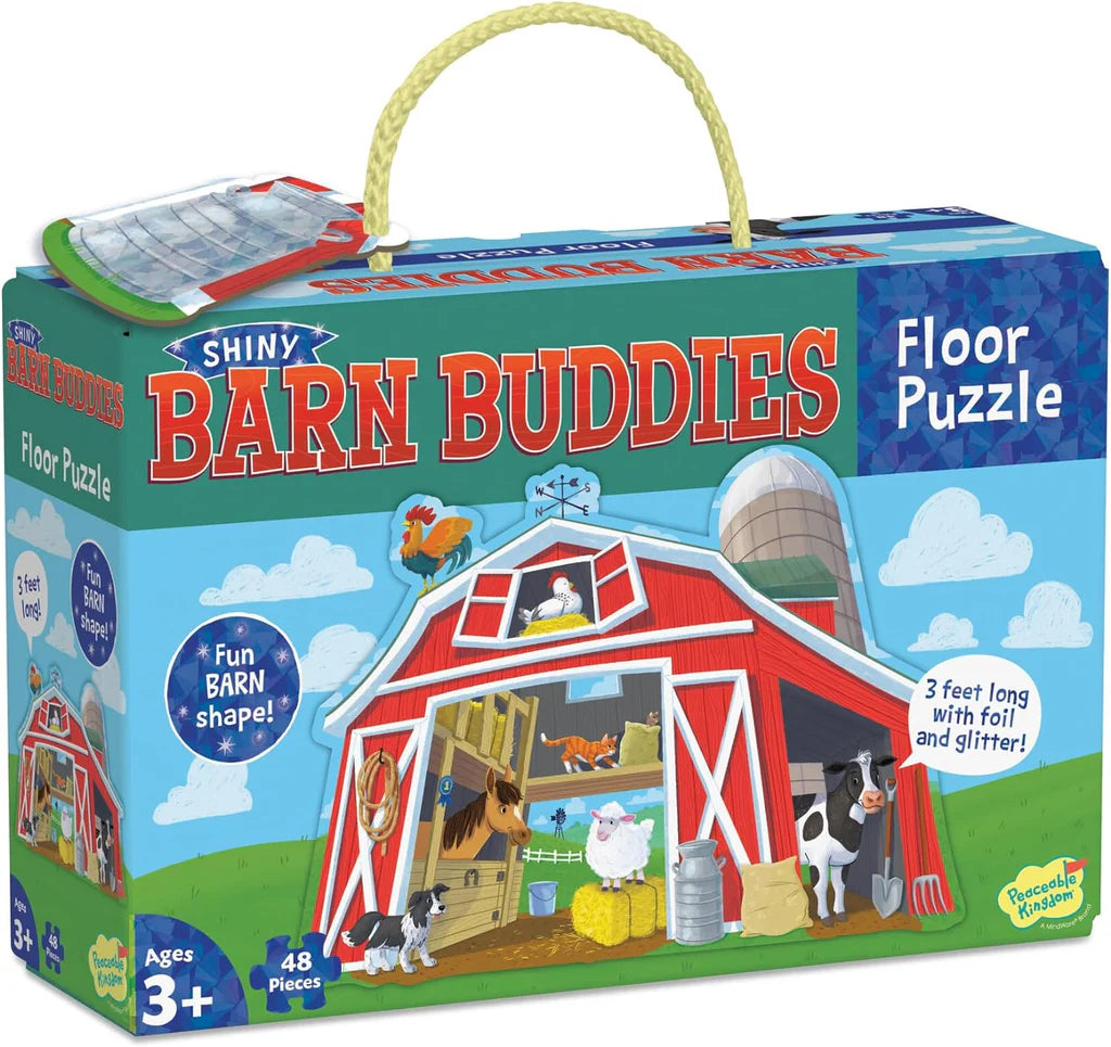 Shiny Barn Buddies Farm Floor Puzzle