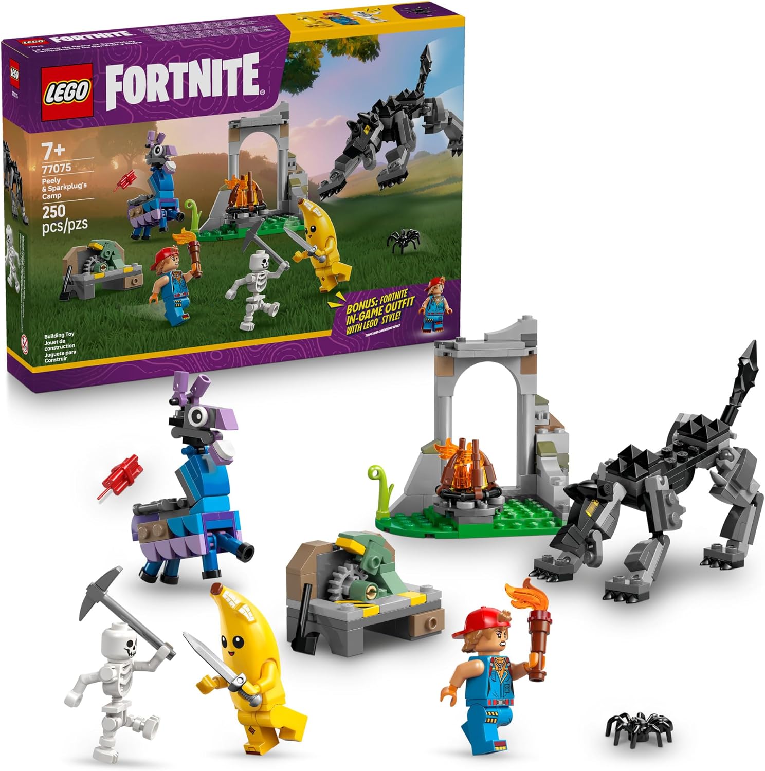 LEGO Fortnite Peely & Sparkplug’s Camp
