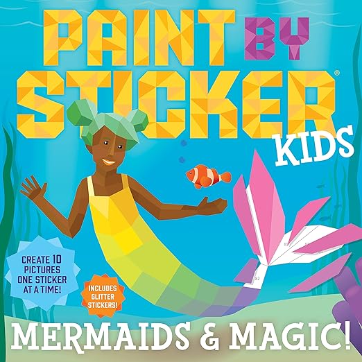 Paint By Sticker Kids - Mermaids & Magic