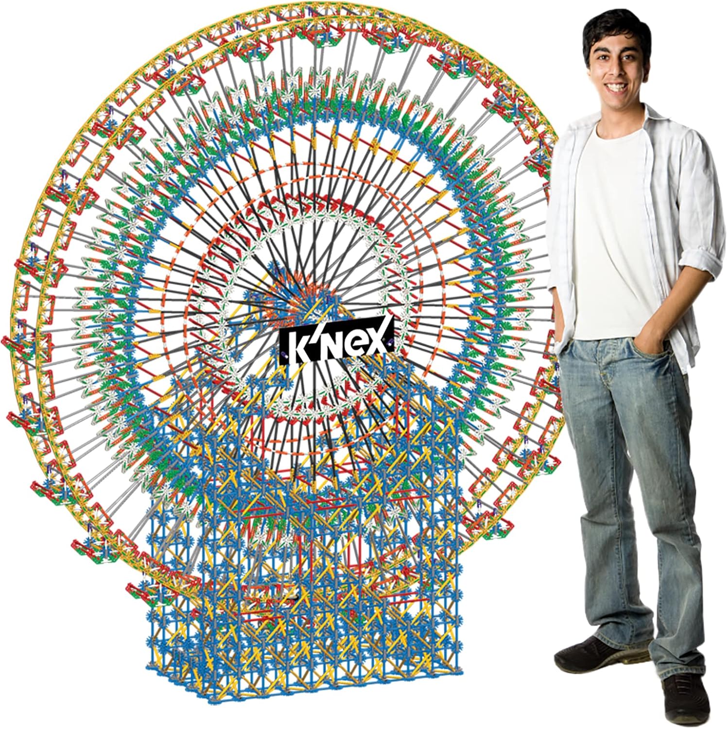K'nex 6' Tall Ferris Wheel Building Set 8,548 Pieces