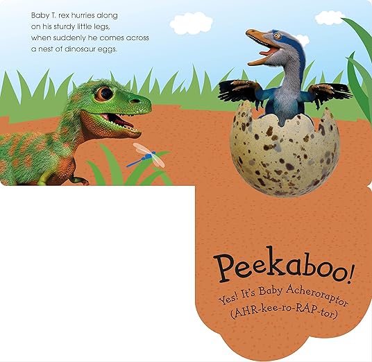 Pop-Up Peekaboo Baby Dinosaurs