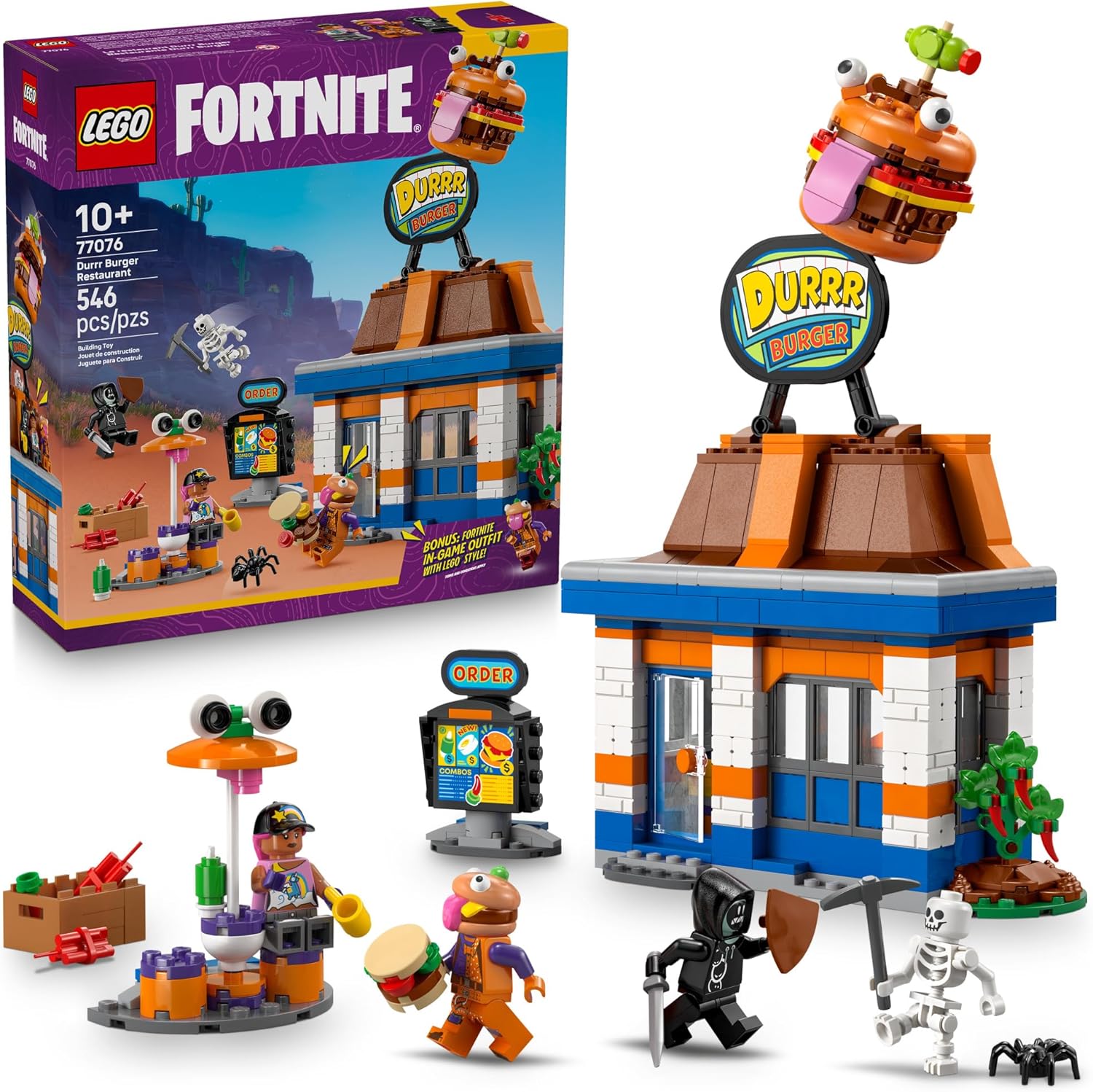 LEGO Fortnite Durrr Burger Restaurant