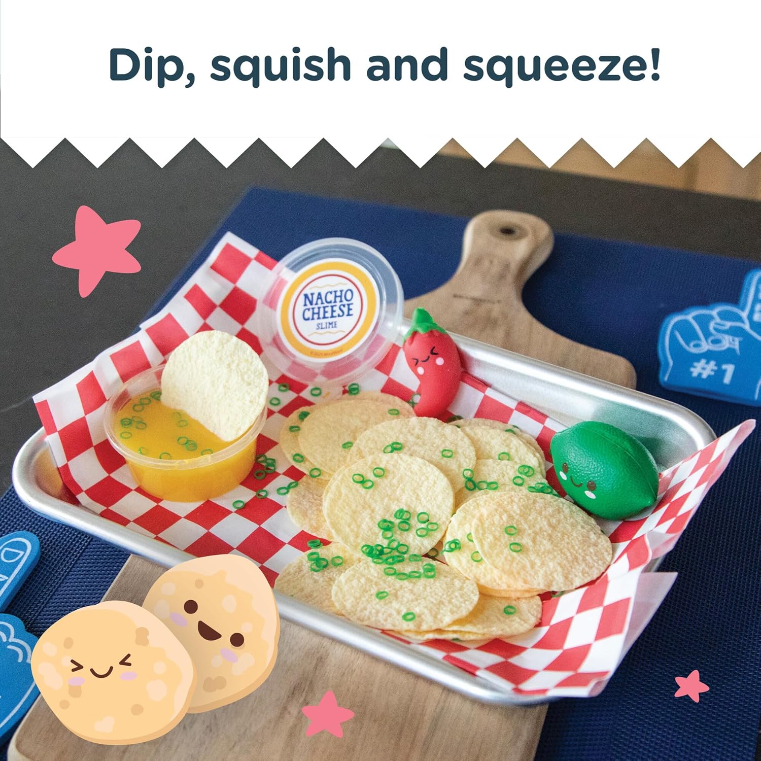 Foodie Fidgets Fan Foods Nachos