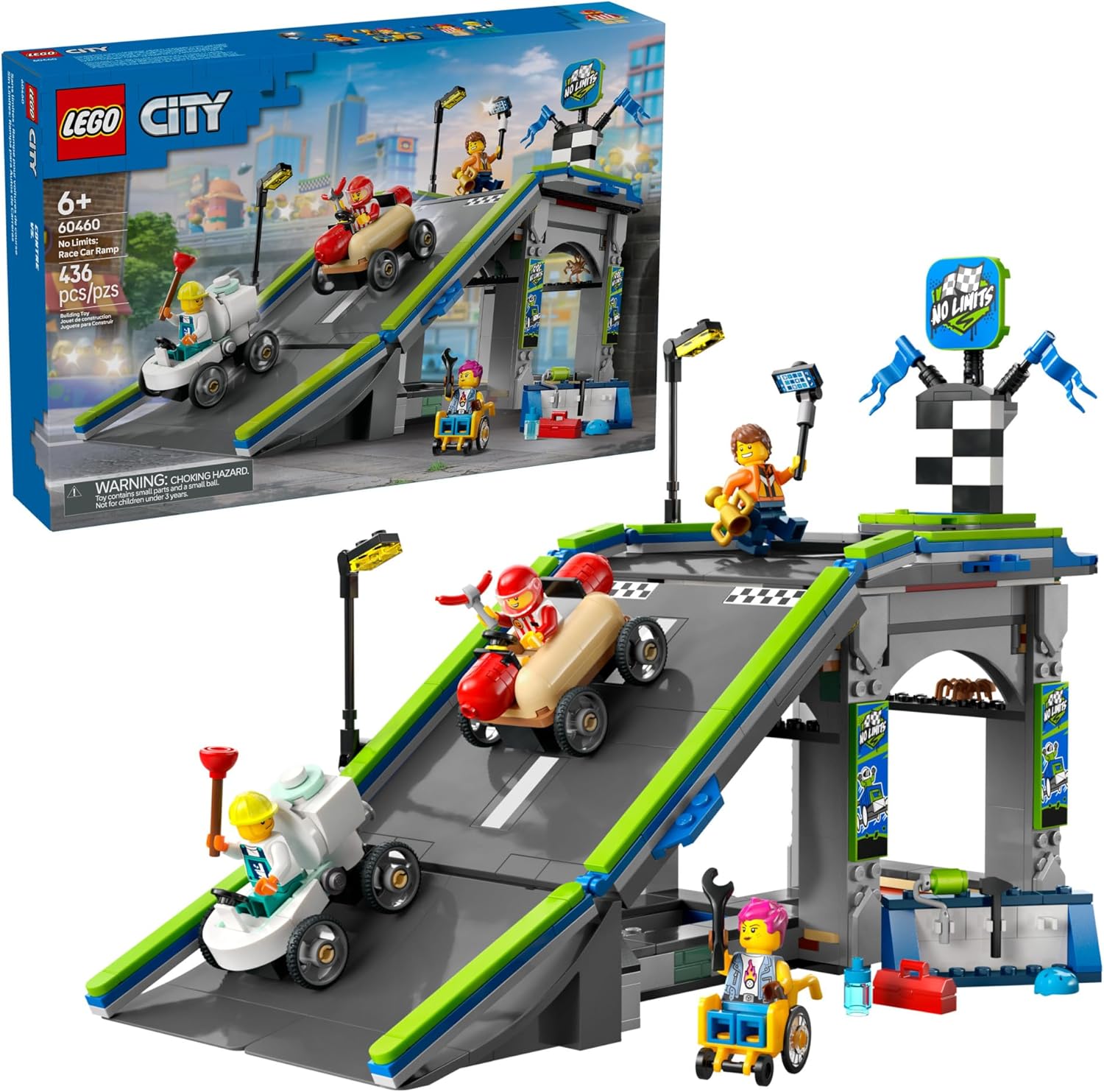 LEGO City No Limits: Race Car Ramp Track
