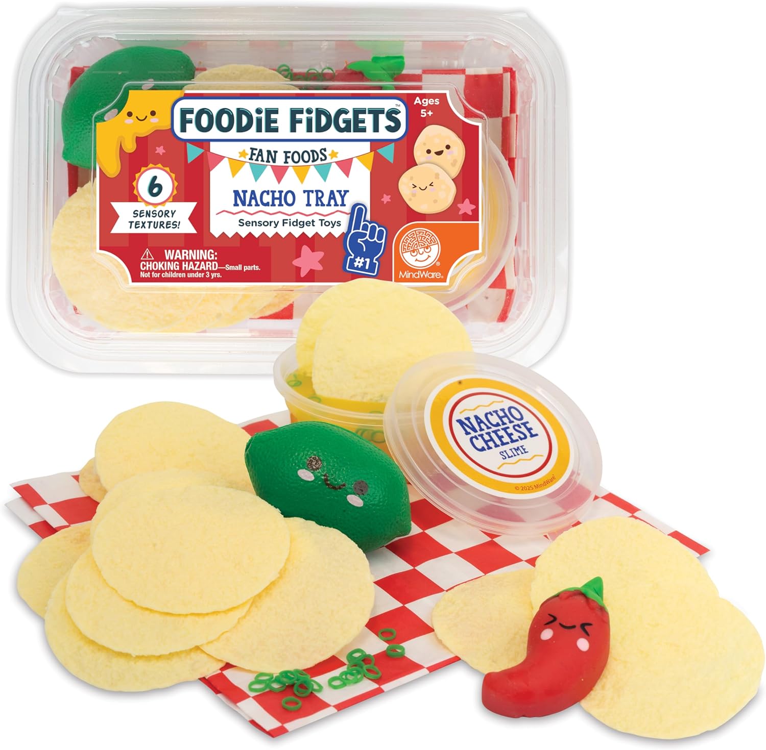 Foodie Fidgets Fan Foods Nachos