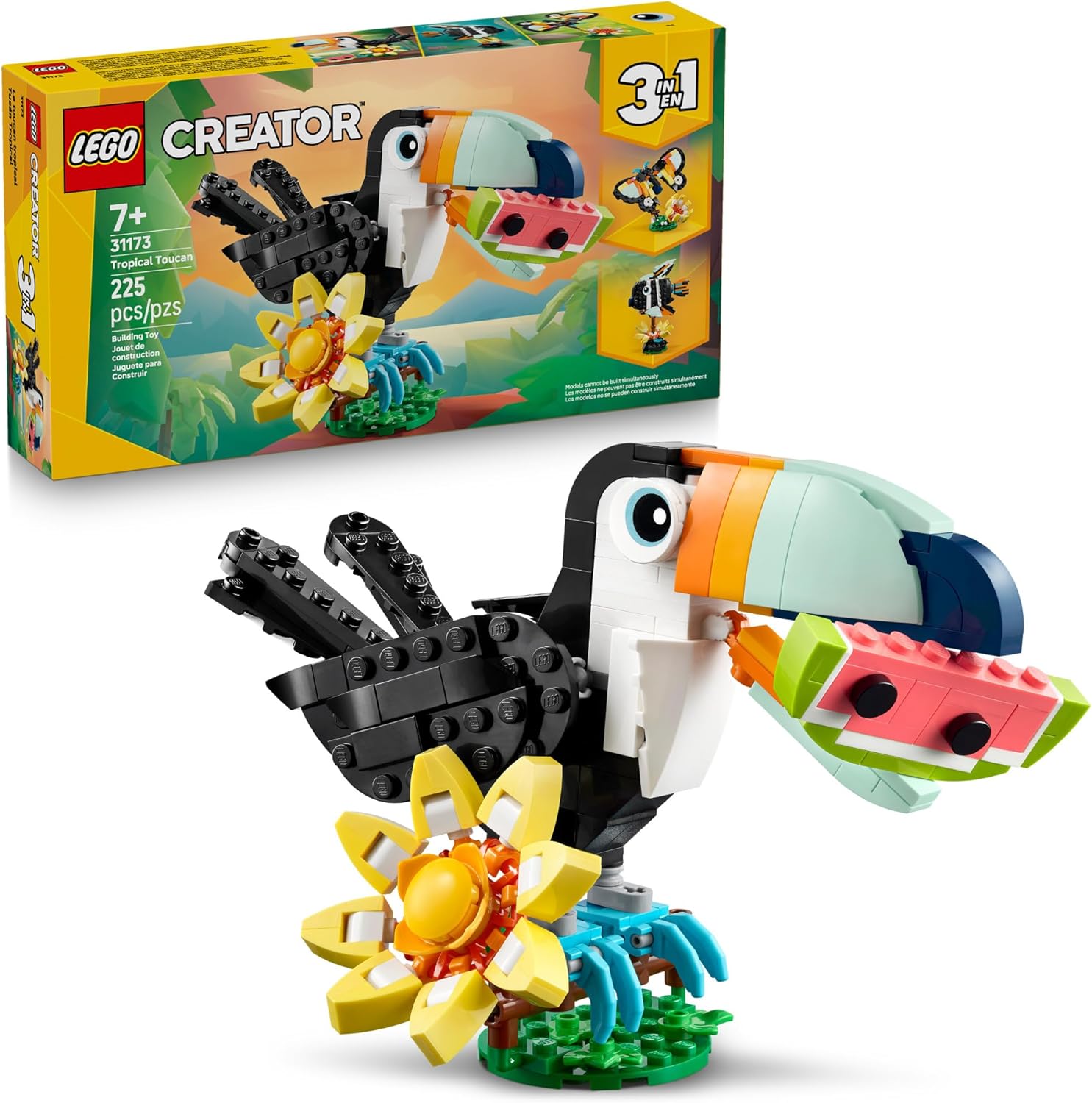 LEGO Creator 3 in 1 Wild Animals: Tropical Toucan