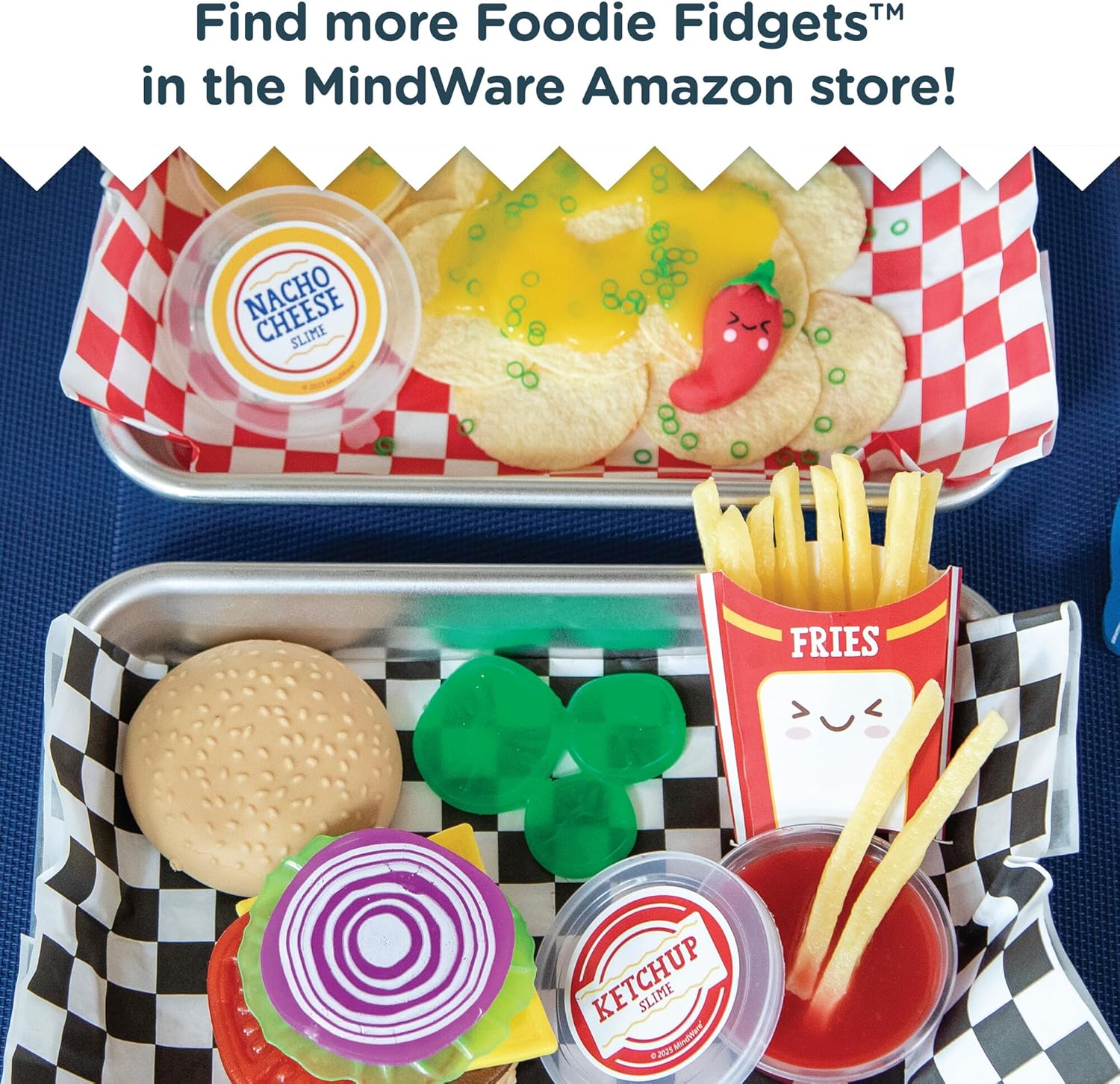 Foodie Fidgets Fan Foods Nachos