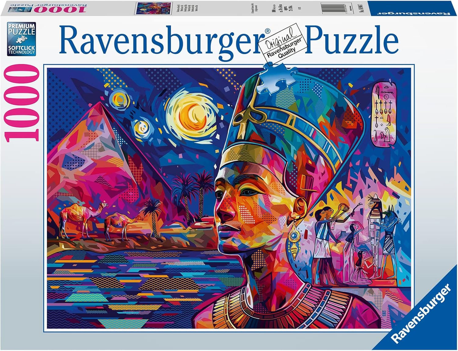 Ravensburger Nefertiti on the Nile 1000 Piece Puzzle