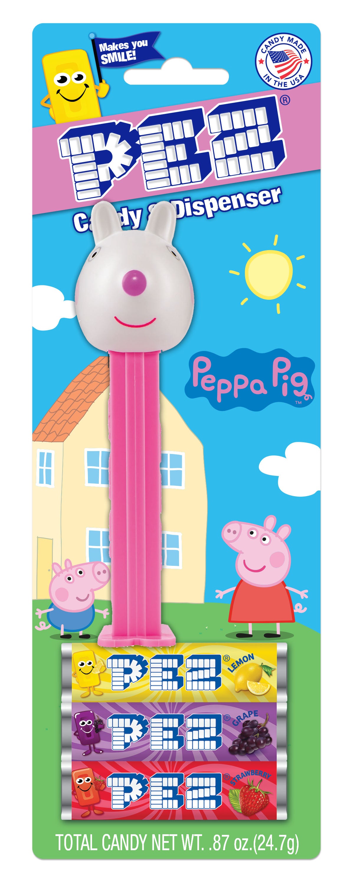 Pez Blister Card - Peppa Pig