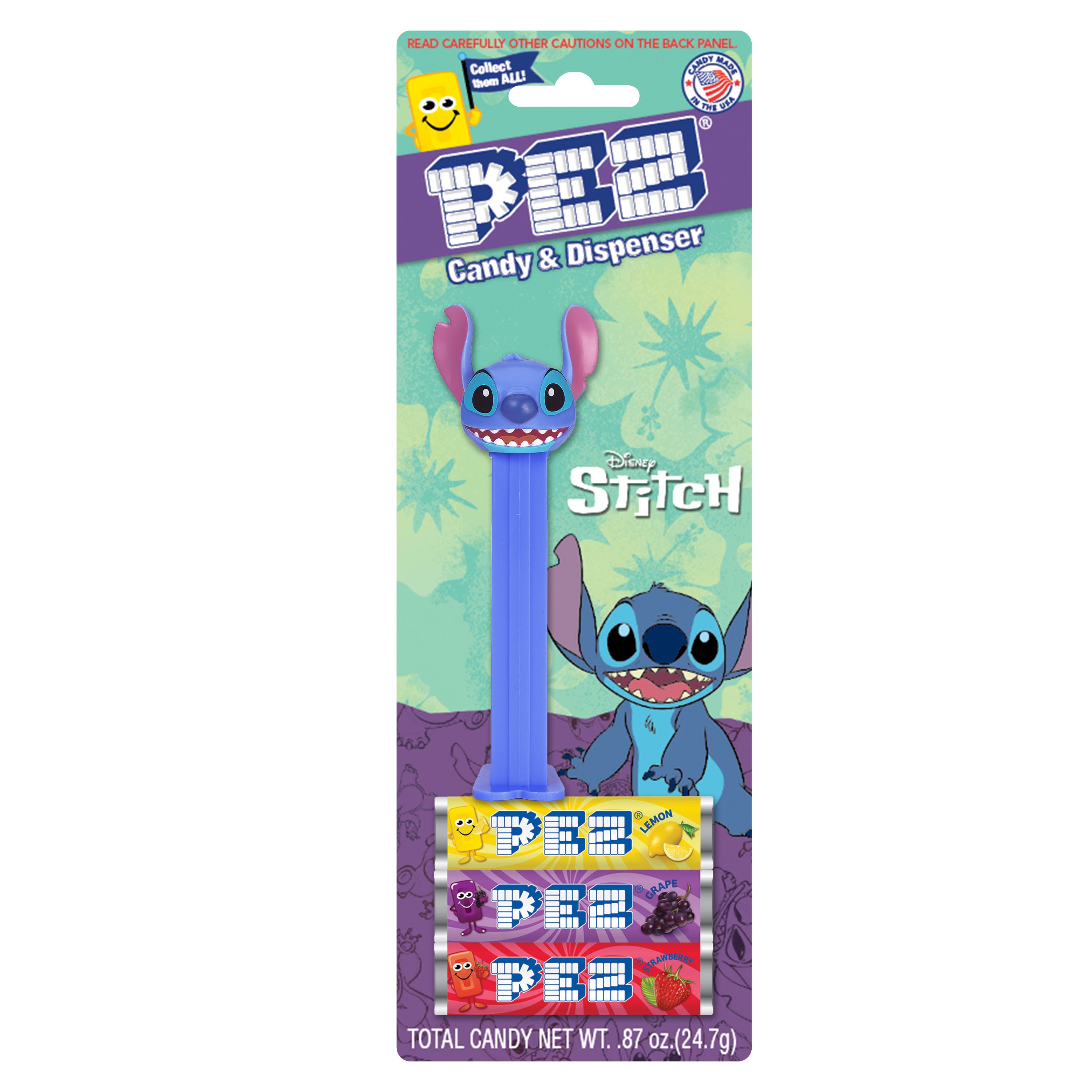 Pez Blister Card - Stitch
