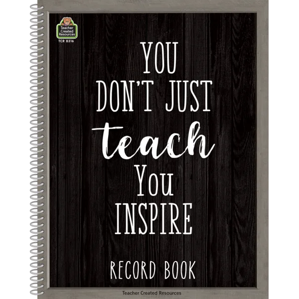 Modern Farmhouse Record Book