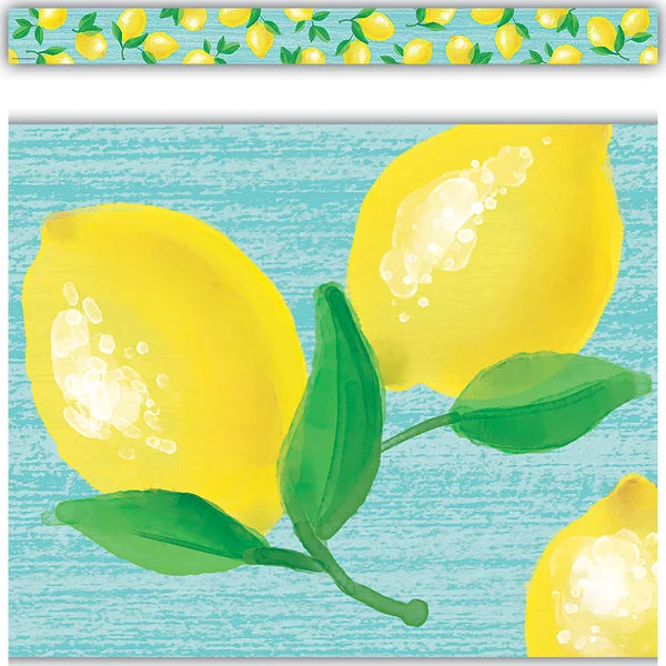 Lemon Zest Straight Border