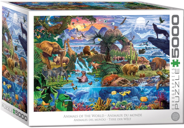 Eurographics Animals of the World 5000 Piece Puzzle