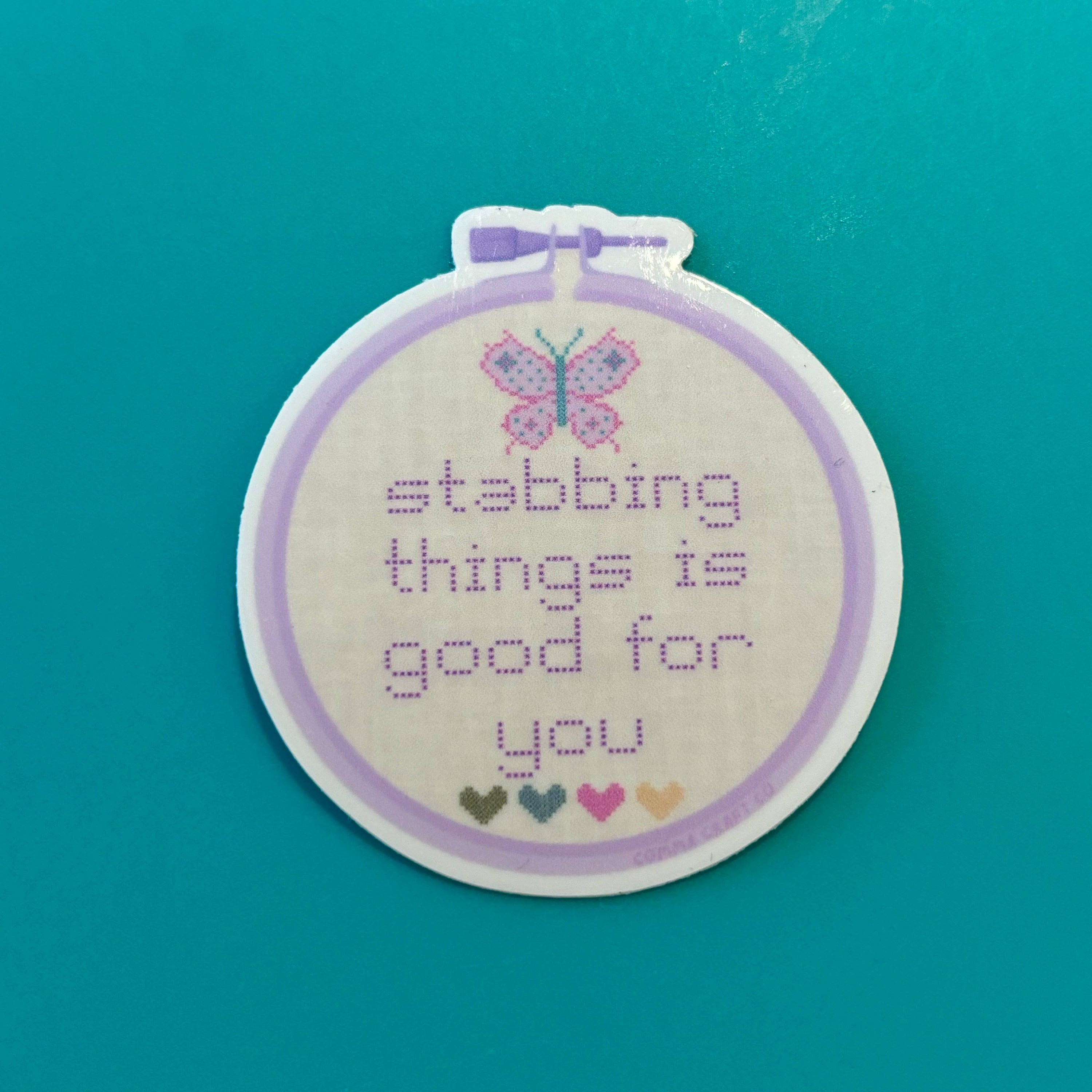 Embroidery Sticker
