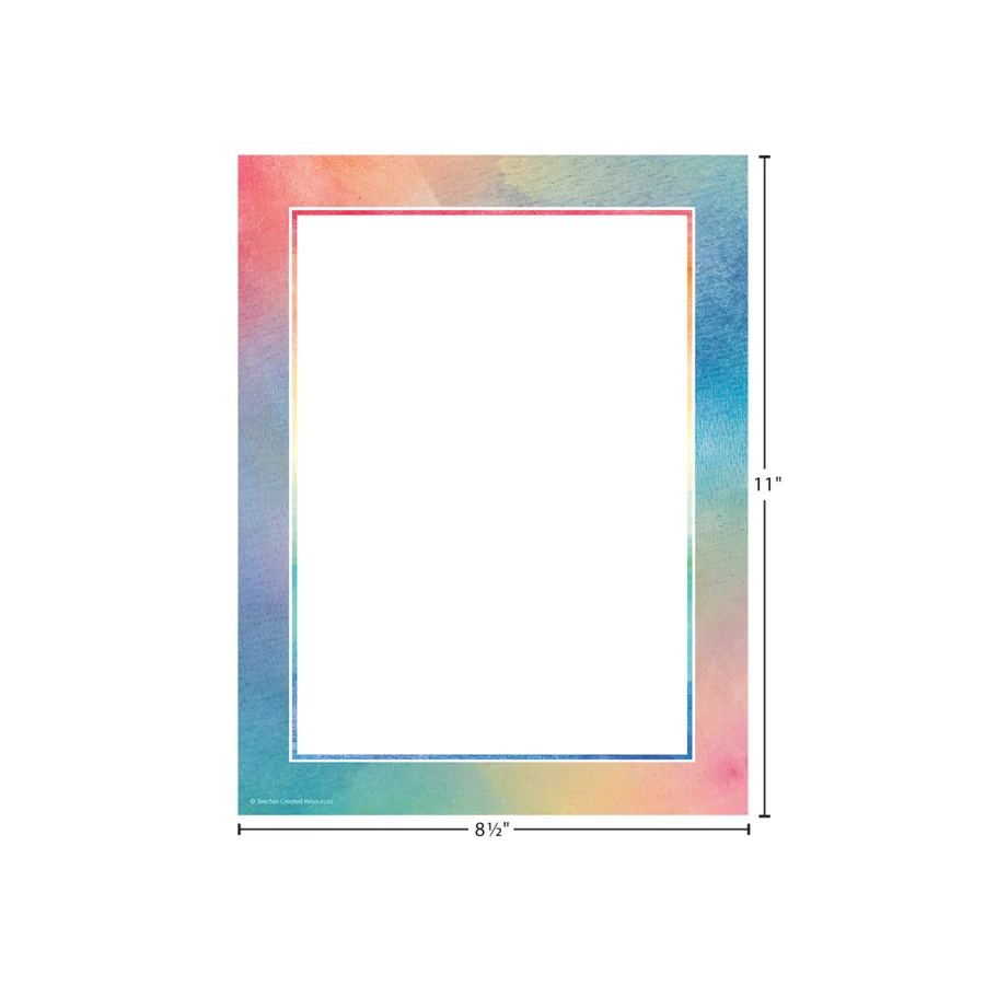 Watercolor Computer Paper