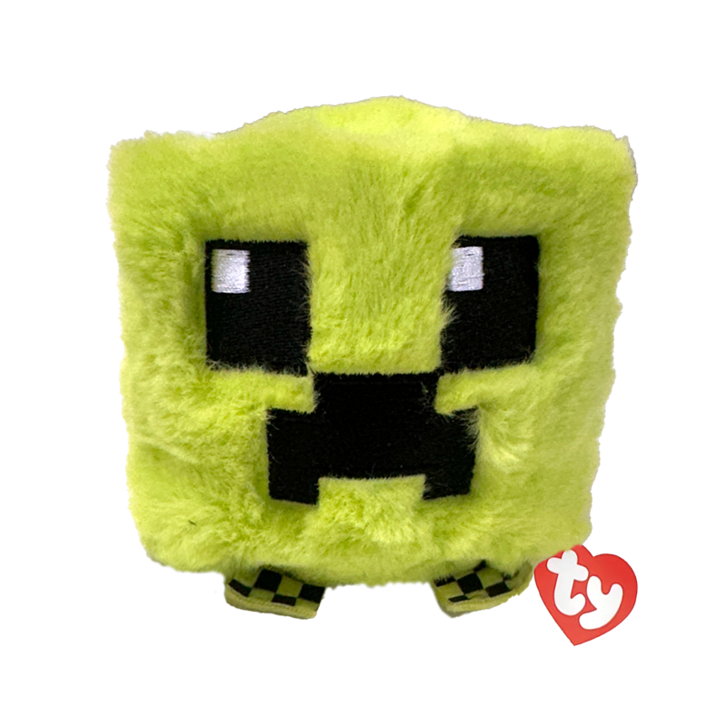 Ty Beanie Bouncer Ball - Minecraft Creeper