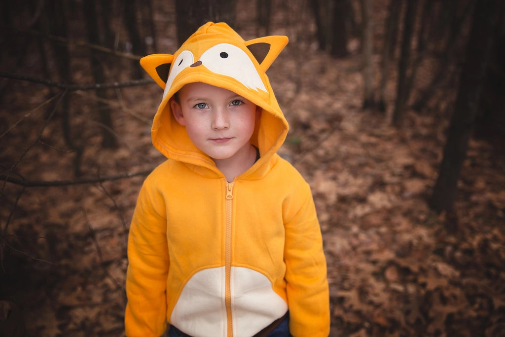 Woodland Fox Toddler and Kids 3D Hoodie