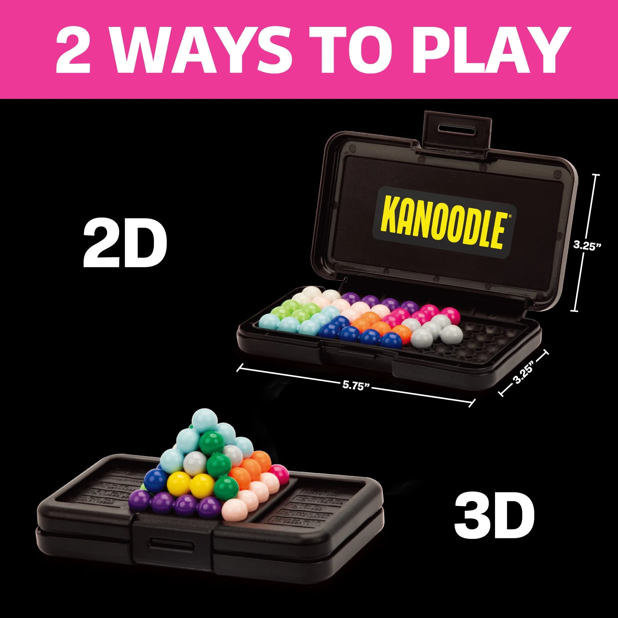 Kanoodle, Brain Twisting 3-D Puzzle Game
