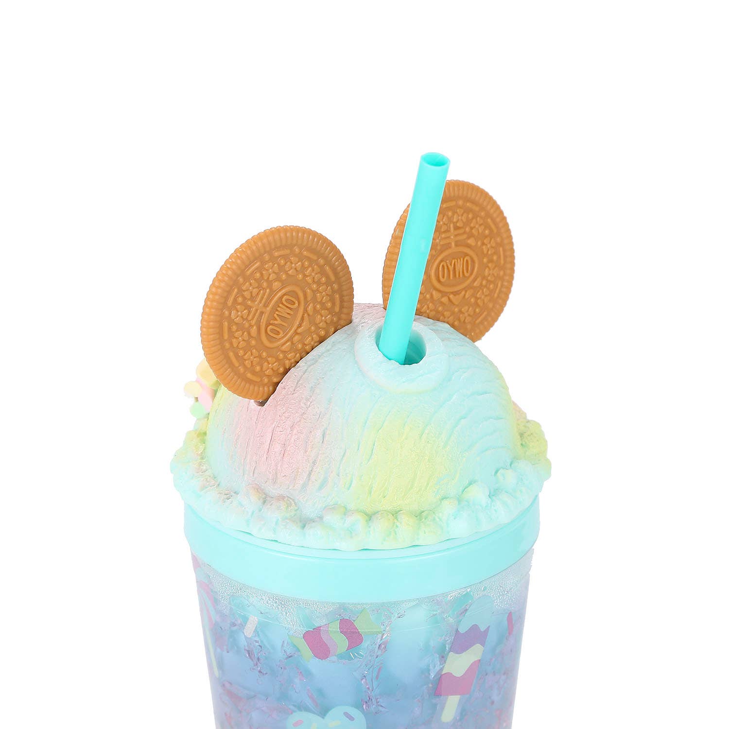 Cookie Mouse Ear Sweets Rainbow Tumbler