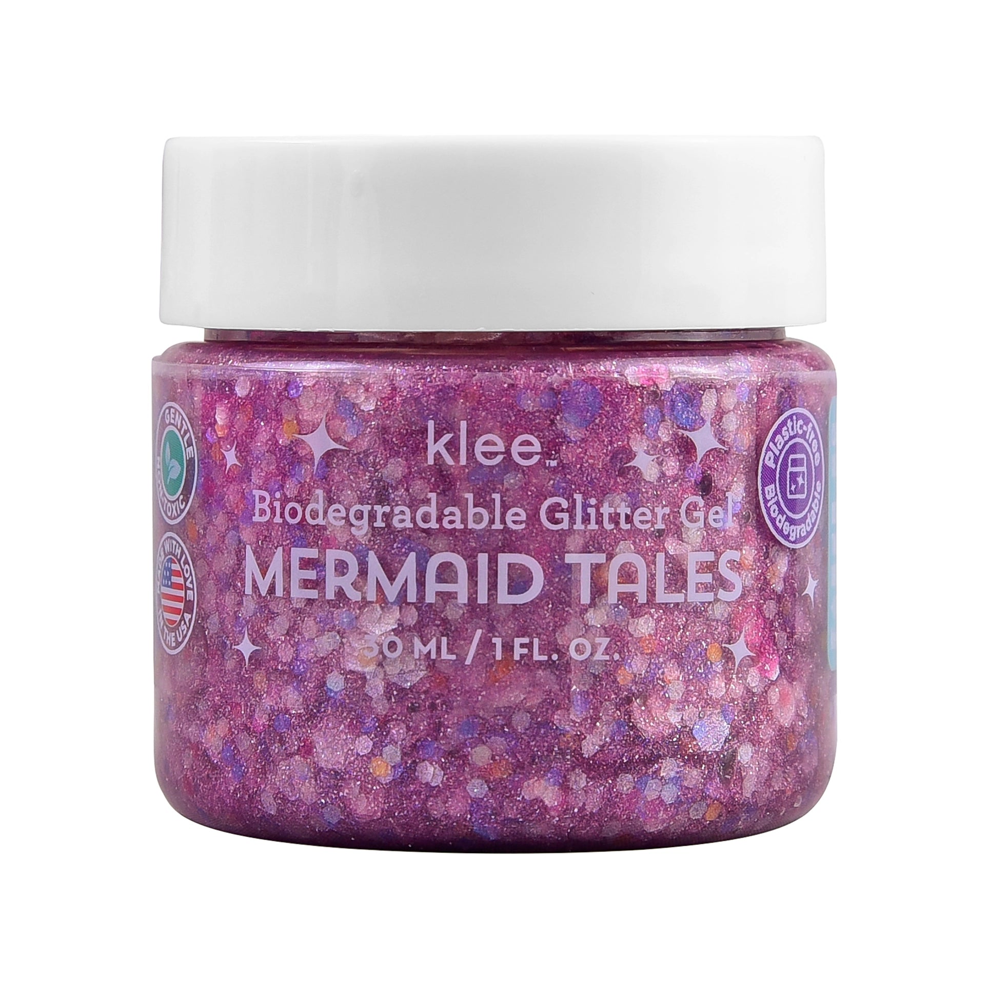 Klee Mermaid Tales Biodegradable Glitter Gel,  1 oz