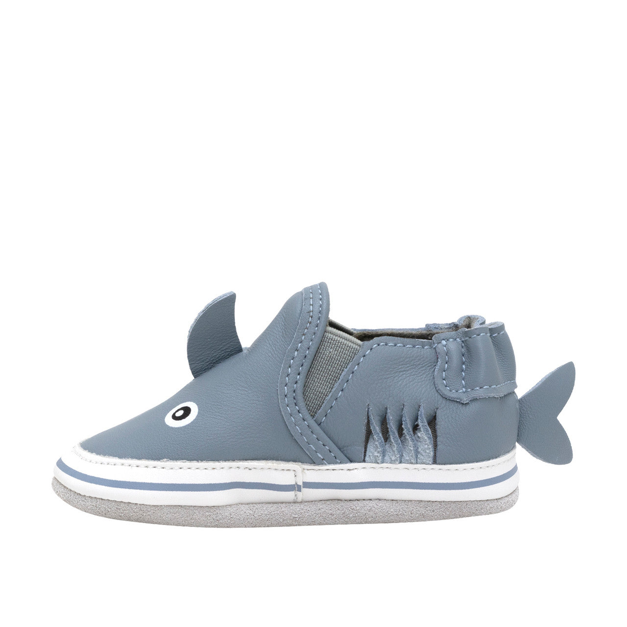 Robeez Sebastian Shark Soft Soles Shoes