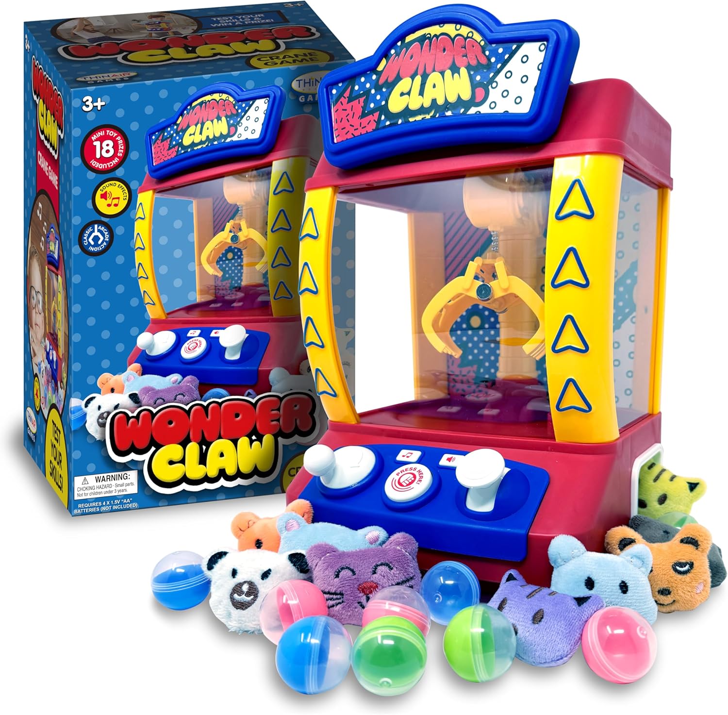 Wonder Claw Machine Crane Game for Kids