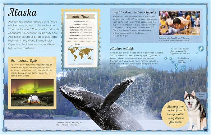 The 50 States: Amazing landscapes. Fascinating people. Wonderful wildlife