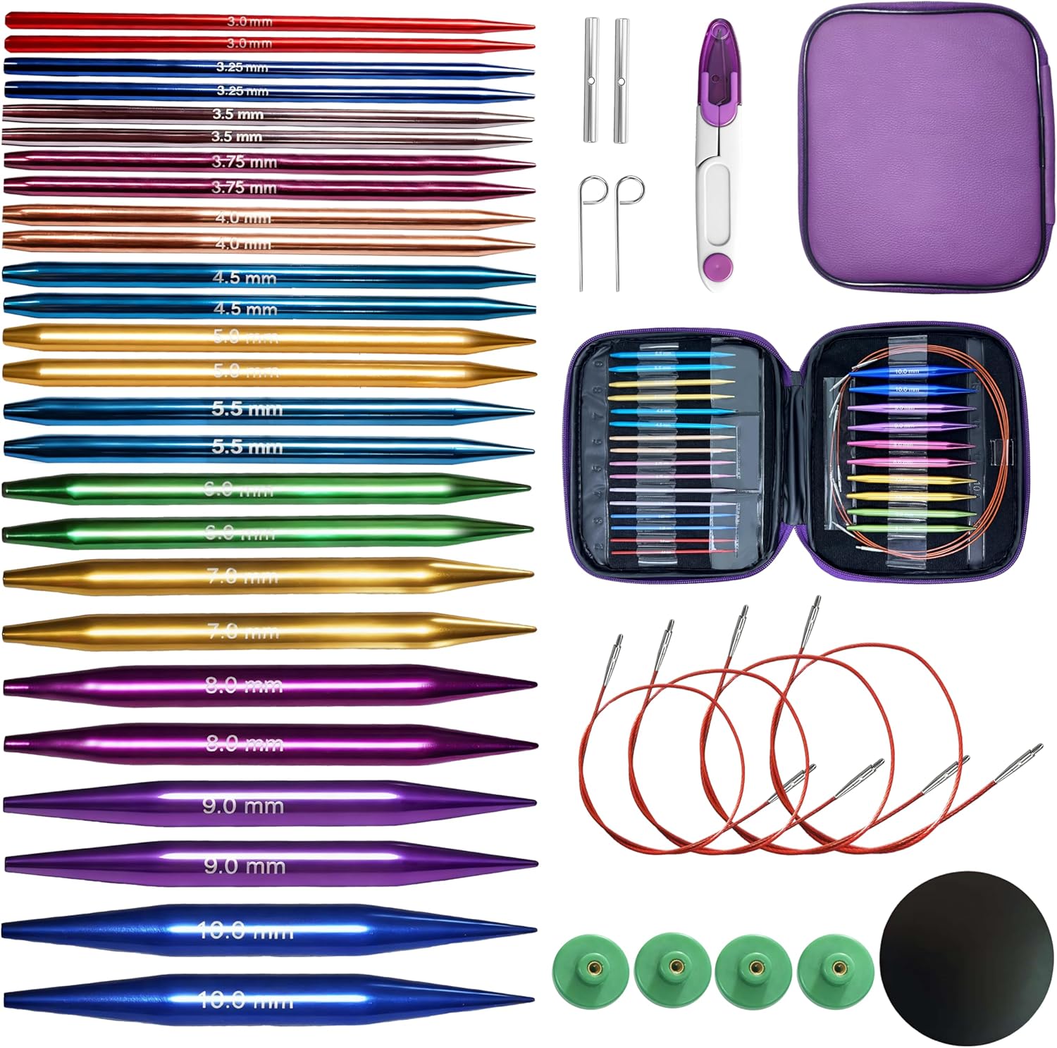 Circular Knitting Needles Set