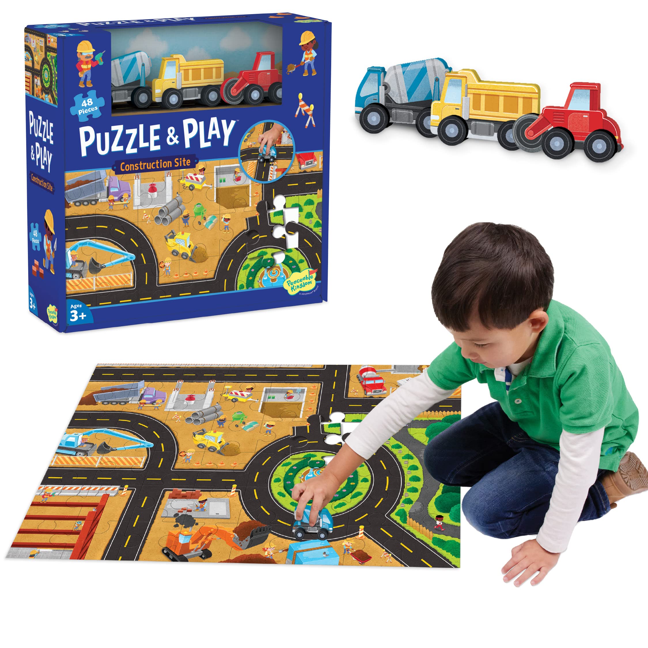 Puzzle & Play: Construction Site