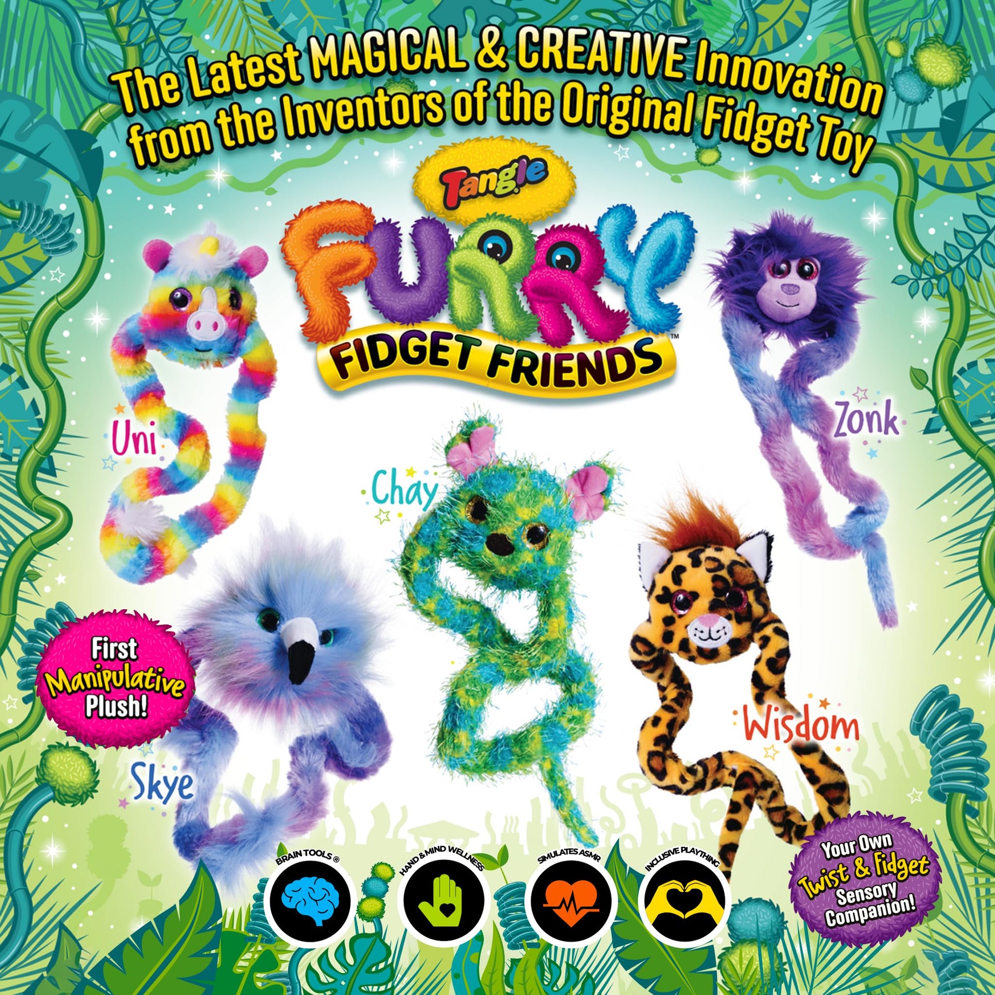 Tangle Furry Fidget Friends