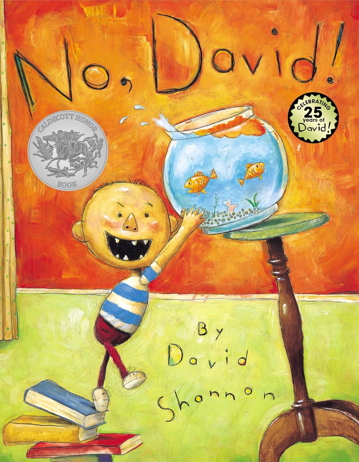 No, David! Board Book