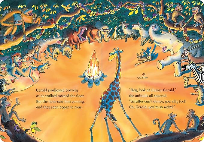 Giraffes Can't Dance Board Book