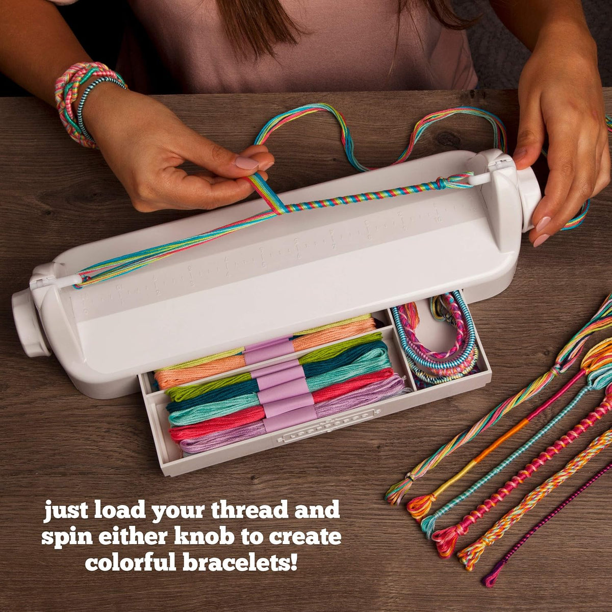 Loopdedoo Styles Loopdedoo DIY Friendship Bracelet Maker Kit – The Fun Company