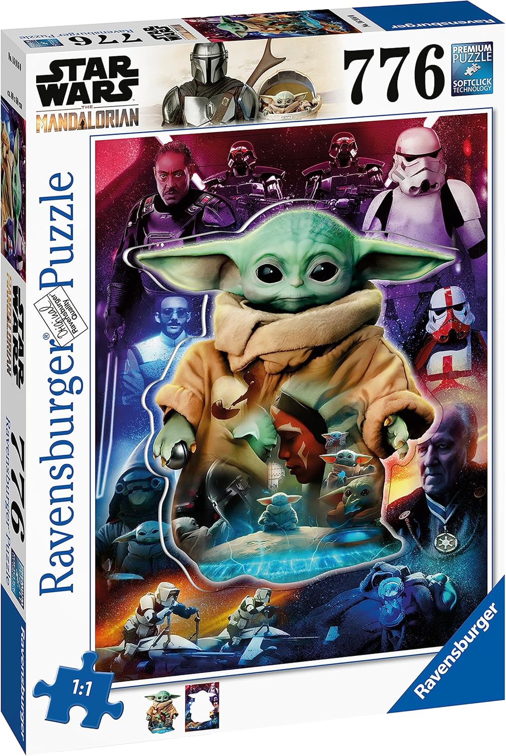 Ravensburger Star Wars The Mandalorian: Grogu's Journey 776 Piece Large Format Puzzle