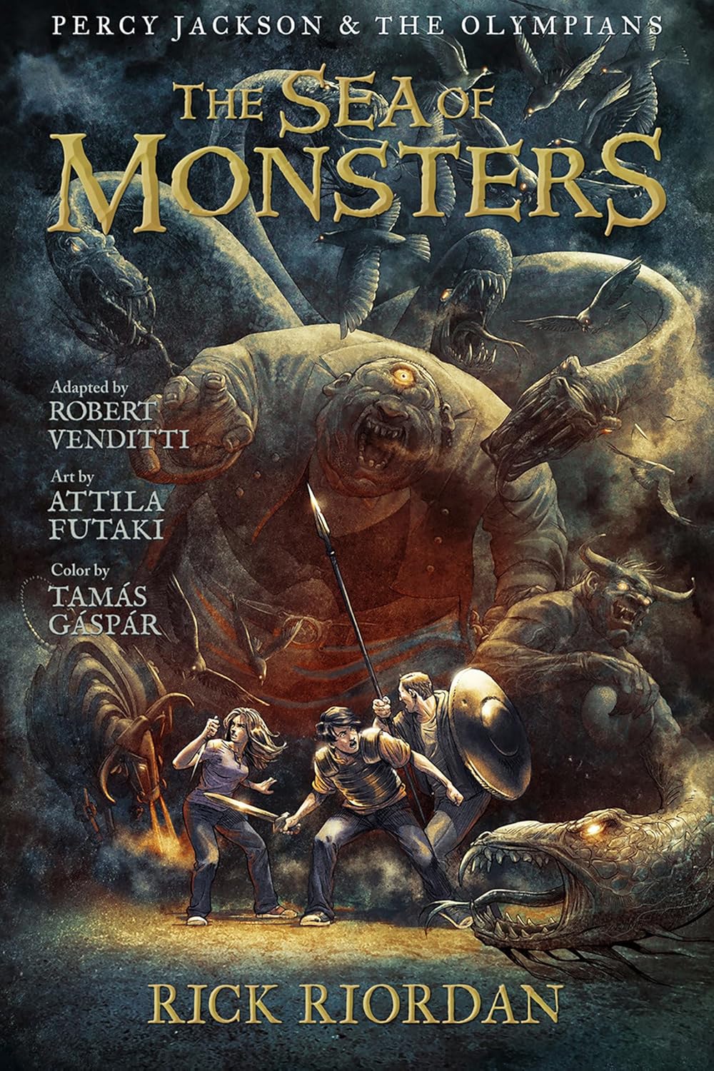 Percy Jackson and the Olympians, Book 2: The Sea of Monsters Graphic Novel