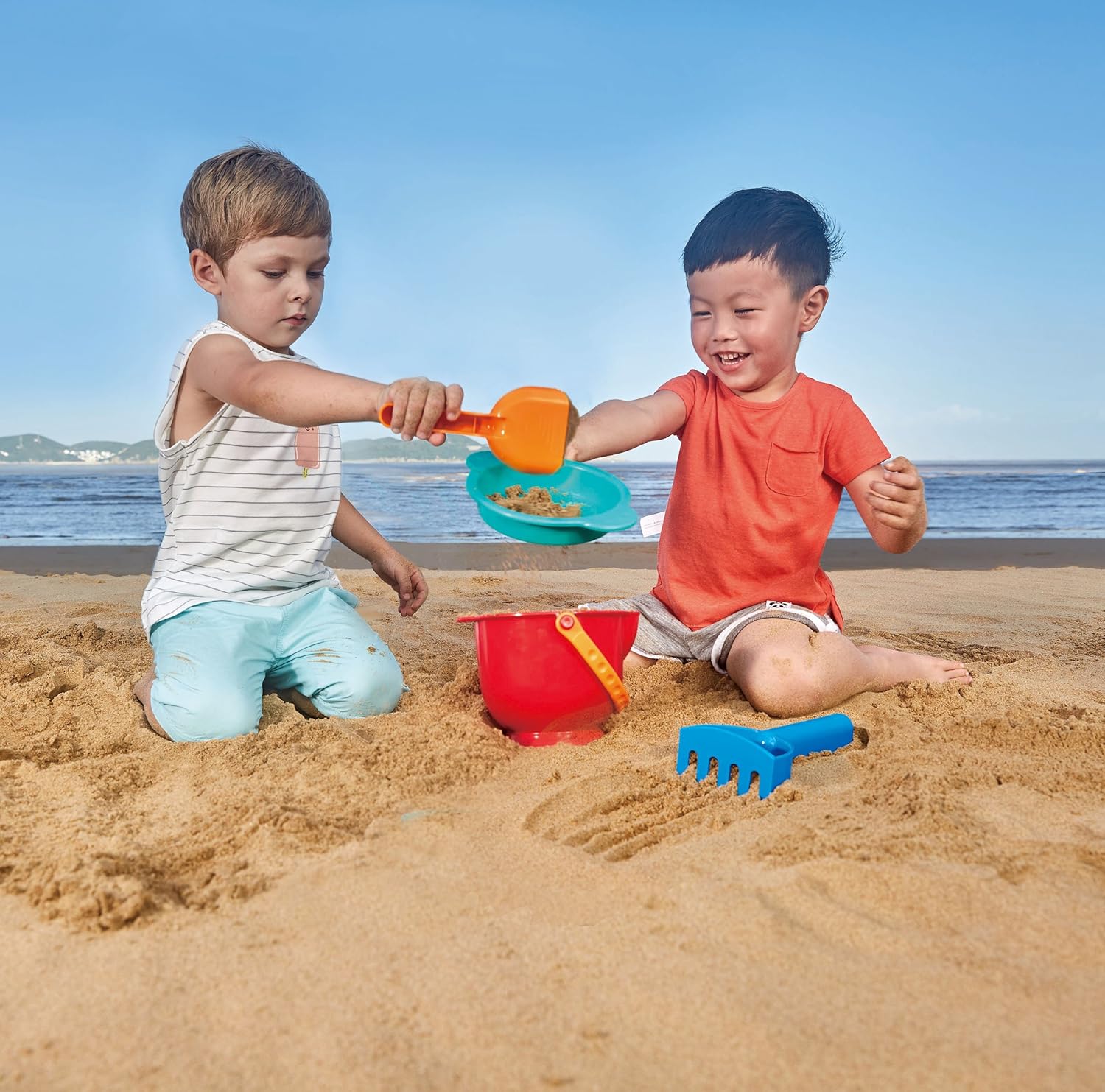 Hape Beach Basics Sand Toy Set