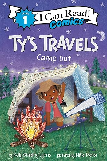 Ty's Travels: Camp-Out (I Can Read Comics Level 1) Hardcover
