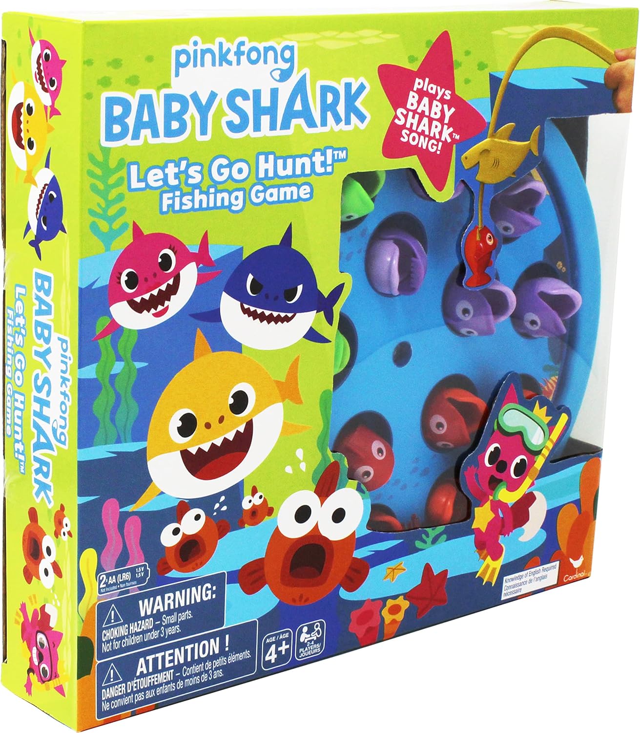 Baby Shark Let's Go Hunt Fishing Game