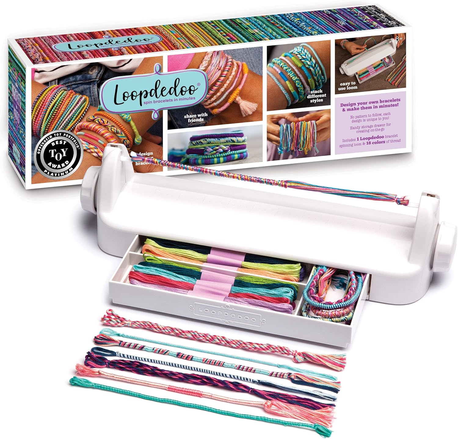 Loopdedoo DIY Friendship Bracelet Maker Kit