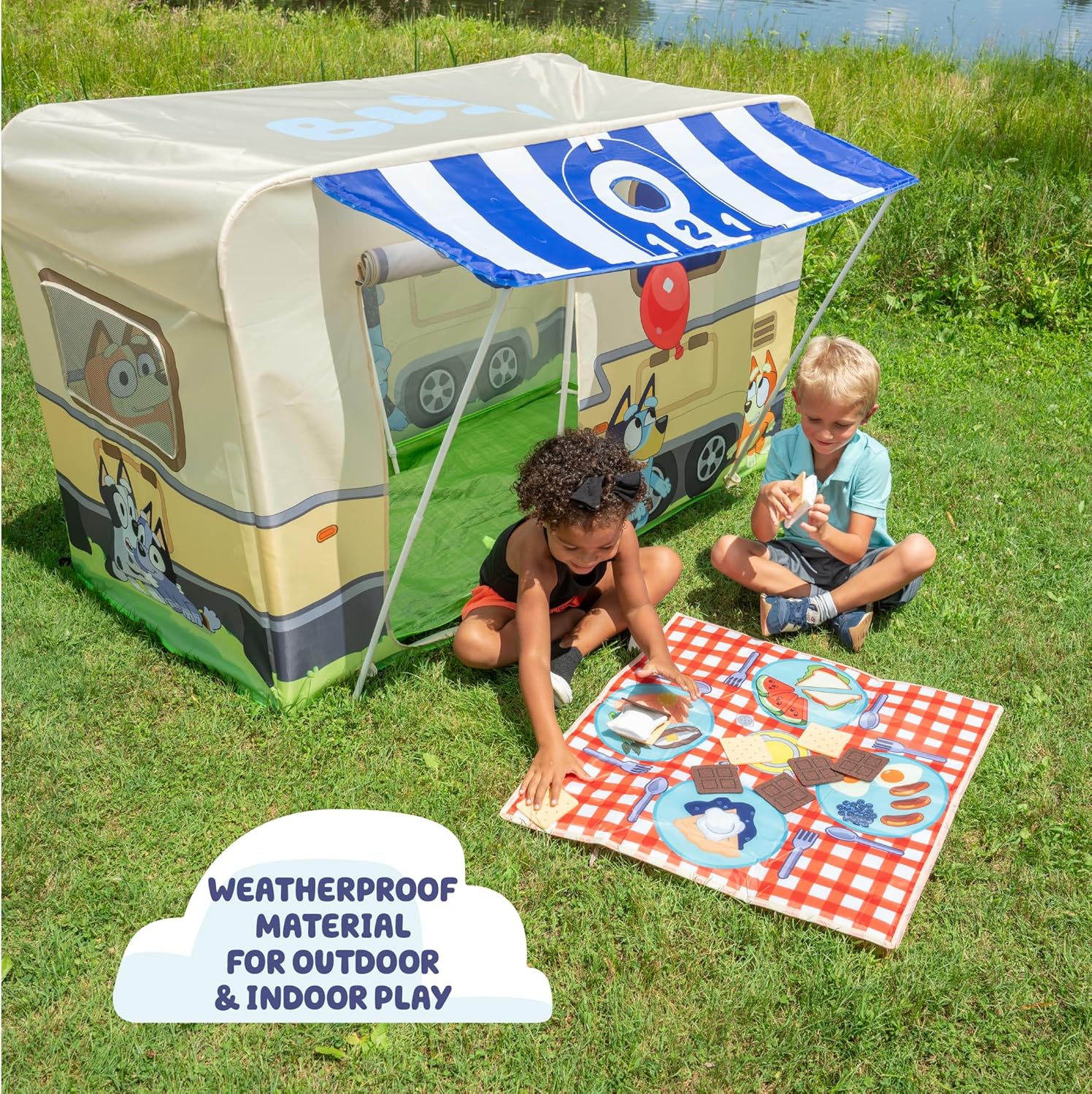 Bluey Camping Activity Fort