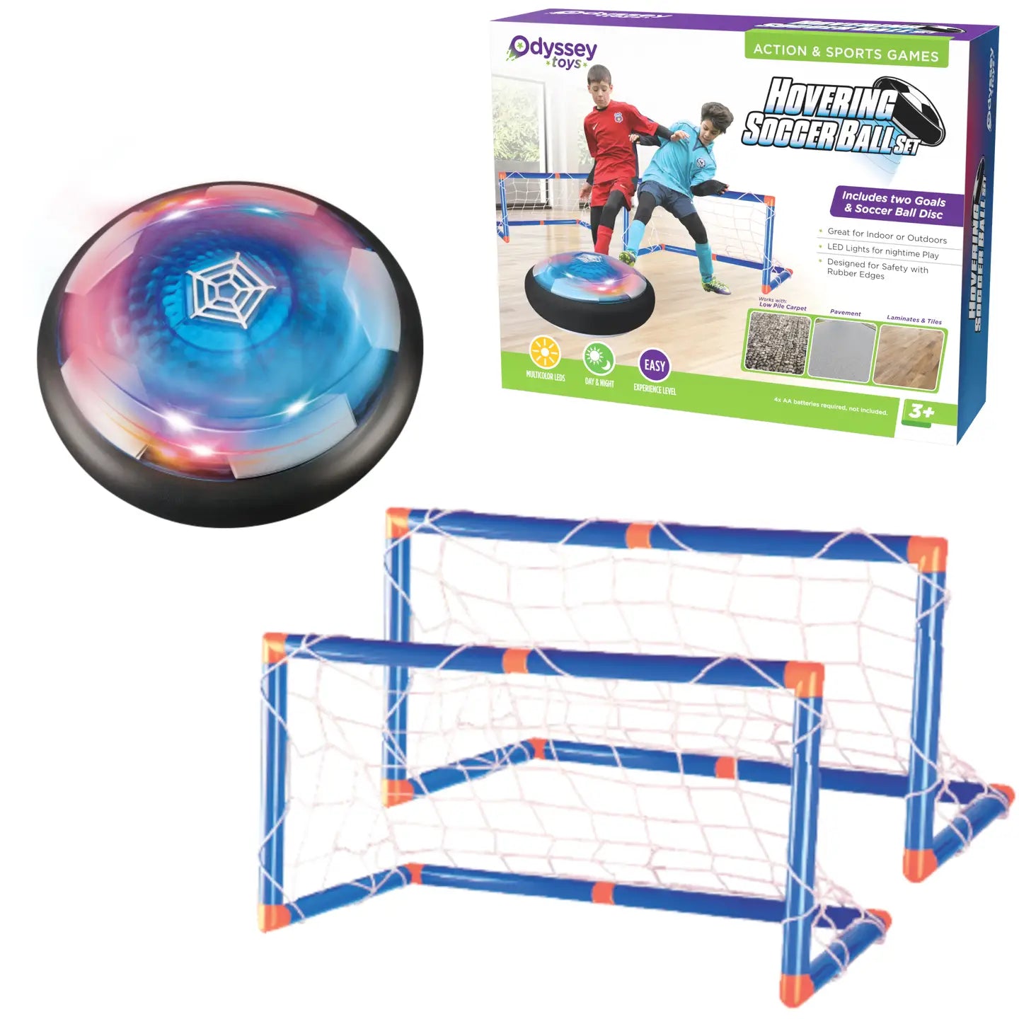 Hovering Soccer Ball Set For Kids | Floating Led Soccer Ball